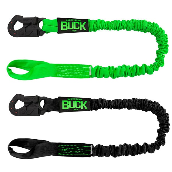BUCKOHM™ BLACK BUCKYARD STRETCH WITH LOOP AND DIELECTRIC HARDWARE – 84+G7E16S1